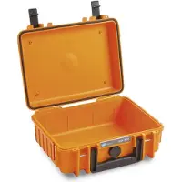 B&W Outdoor.cases Type 1000 orange Leer