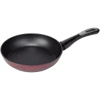Jata SF926, Rund, Allzweckpfanne, Schwarz, Rot, QuanTanium, Aluminium, Edelstahl, Keramik, Elektro, Gas, Halogen, Induktion