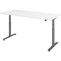 Hammerbacher Schreibtisch T-Fuß elektrisch - 180 x 80 x 63-167 cm höhenverstellb.