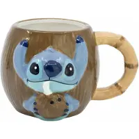 Stor Stitch 3d-tasse In Geschenkbox Aus Kokosnuss 420ml