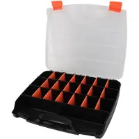 Merkloos Solidchoice – Multifunktionaler Hardware-Aufbewahrungs-Organizer mit transparentem Deckel