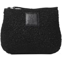 Marc Ellis Damenhandtasche, Polyester, Reißverschluss, Taubengrau, Grau, Schwarz, 14x21 cm