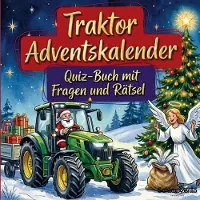 Sonstige Verlage Traktor-Adventskalender: Quiz-Buch mit Fragen und Rätsel