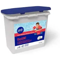 Merkloos Elzusha – Aktive Sauerstofftabletten für die kontinuierliche Wasserpflege von Schwimmbädern, 1,2 kg