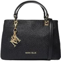 Marc Ellis Handtasche für Damen, aus Polyurethan, elegant und vielseitig, Farbe: Natur