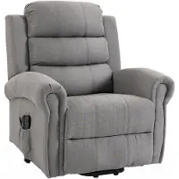 HOMCOM Sessel mit Aufstehhilfe Elektrischer Massagesessel mit Neigefunktion