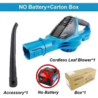 StarTech.com Elektrischer Laubbläser - H28 Akku-Luftbläser - Bürstenloser Motor - 5500 W - 46.000 U/min - 18 V - Ohne Akku und Stecker
