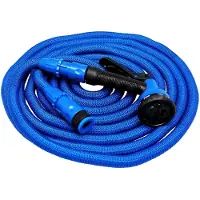 Merkloos Teleskop Gartenschlauch mit Wasserdruck, 22,5 m Ergonomisches Design