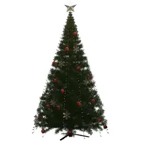vidaXL LED Lichternetz Weihnachtsbaum Lichterkette Weihnachtsbeleuchtung mit 8 Lichteffekten für Innen und Außen USB Anschluss 5 m 5 W Kaltweiß 500 cm