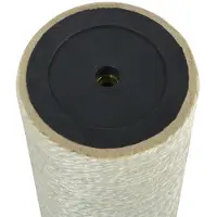 vidaXL Sisalstamm Ersatzstamm für Kratzbaum Kratzstamm Durchmesser 8 cm mit Innenloch zur Wandmontage Krallenpflege und Muskeltraining für Katzen 8 x 50 cm