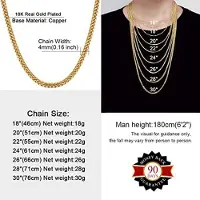 Markenlos NK 1:1 Curb Chain - 7 mm Breite - Erhältlich in 6 Farben