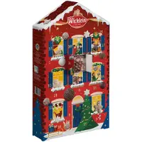 WICKLEIN Lebkuchen Adventskalender Haus 318g mit Vielfalt an Lebkuchensorten