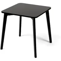 ETTE TETE Kindertisch Tulla-Tisch, schwarz, lange Beine