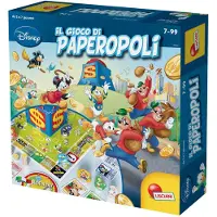 Lisciani Disney Entenhausen – Das Spiel (Italienische Ausgabe) – Brettspiel – – 2-7 Spieler – Ab 7 Jahren