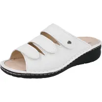 Finn Comfort Comporta Damen Pantolette antistatic weiss Glattleder - Größe: 40