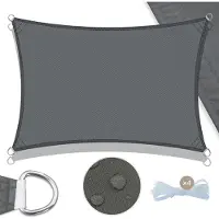 Merkloos Solidchoice – Rechteckiges Sonnensegel, 2,5 x 3 Meter, wasserdicht