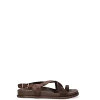 Marc Ellis Damensandalen aus echtem Leder, Farbe: Erdtöne, Modell: Celeste Chic, mit verstellbarem Riemen