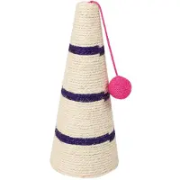 Croci Kratzbaum C6020929, 17,5 x 40 cm, Kegel, Katzenmöbel, Spielzeug