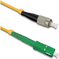 Qoltec Glasfaser-Patchkabel FC/UPC - SC/APC | Singlemode | 9/125 | G652D | Simplex | 5 m