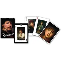 Piatnik 173813 - Rembrandt Kartenspiel mit 55 Blatt