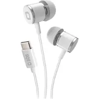 SBS Ohrhörer Studio Mix 100 mit Mikrofon und 1,2 m USB-C-Kabel