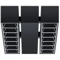 Zumtobel 42188532 LED-Strahler 2x7 SCENO 2X7 8000-830 SWI TEC WFL BK