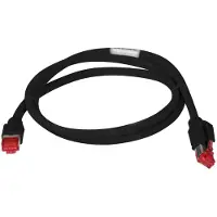 Efbe-Schott RJ45 Patchkabel Cat.7 S/FTP LSZH -- TM21 schwarz 3m
