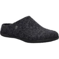 Josef seibel Damen Hausschuh Filz-Pantoffel Knopf flexibel 84813 Cassandra 13, Größe:40 EU, Farbe:Blau