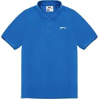 Slazenger - Poloshirt für Jungen, Polyester-Baumwollmischgewebe GT20350 (128) (Königsblau)