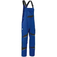 Kübler ACTIVIQ cotton+ Latzhose HIGH PSA 2 kornblumenblau/schwarz 66 - 3255 3421-4699-66 - kornblumenblau/schwarz