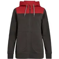 Engel Sweatshirtjacke mit Kapuze Damen 8334-247-7921 Gr. M anthrazit/flame