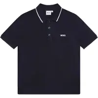 BOSS - Poloshirt für Kinder, kurzärmlig GT13032 (164) (Marine)
