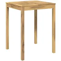 Syfax Gartenbar-Tisch Weiß gewaschen 80 x 80,5 x 105 cm