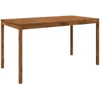 Syfax Gartenbar-Tisch Natur 196 x 100 x 105 cm Massivholz Akazie
