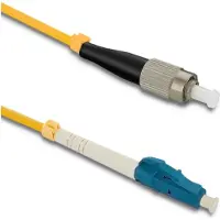 Qoltec Glasfaser-Patchkabel FC/UPC - LC/UPC | Singlemode | 9/125 | G652D | Simplex | 15 m