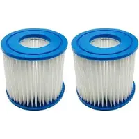 OEM Filterset für Schwimmbad und Whirlpool, Set aus 2, Effiziente Wasserfiltration und Wartung, für D-VII-Typ
