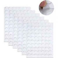 OEM PVC-Rund- Schraubdeckel-Set 6er - Selbstklebende Möbelsticker - Wetter- und Staubfest - Langlebig und Robust