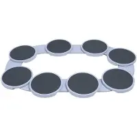 OEM Drehstuhl-Organisator - Roterender Tisch - 360-Grad-Rotation - ABS-Kunststoff - 16-Accessoires - Praktischer Entwurf - Drehplatte