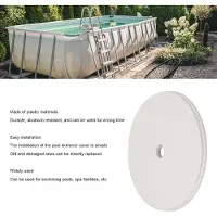 Markenlos Pool Skimmer-Abdeckung Ersatz 8 Inch transparent robuster Kunststoff