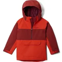 Columbia Youth Unisex Coreshot Waterproof Hooded Anorak super sonic, red oxide (845) M