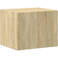 vidaXL Hochschrank Schmal Sonoma-Eiche 50x42,5x225 cm Holzwerkstoff