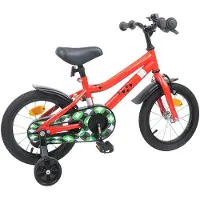 vidaXL Kinderfahrrad 14 Zoll für 3-5 Jahre alt Rot