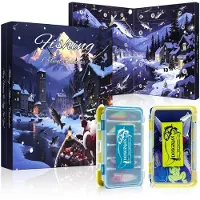 Merkloos Adventskalender für Fischer mit 24 Überraschungen