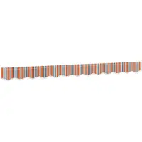 vidaXL Markisenschürzen-Ersatz Mehrfarbig 230 x 20 cm Polyester