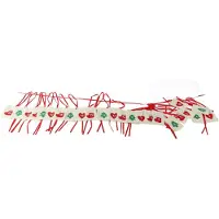 Merkloos Solidchoice – Adventskalender aus Stoff – Wiederverwendbare Dekoration mit 24 Taschen