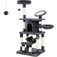 Merkloos Robuster Katzenkratzbaum mit Spielbereich
