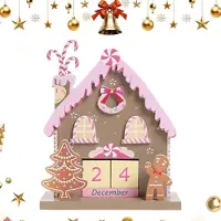Merkloos Holz-Adventskalender, Dekoration für den Wohnbereich