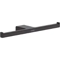 Hansgrohe AddStoris Doppelpapierrollenhalter, 41748670, Farbe: Mattschwarz