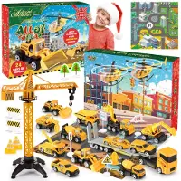Merkloos Solidchoice – Adventskalender 2024 für Kinder mit Bau-Thema