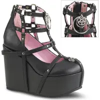 Demonia DemoniaCult Plateauschuhe - Poison-25-1 39